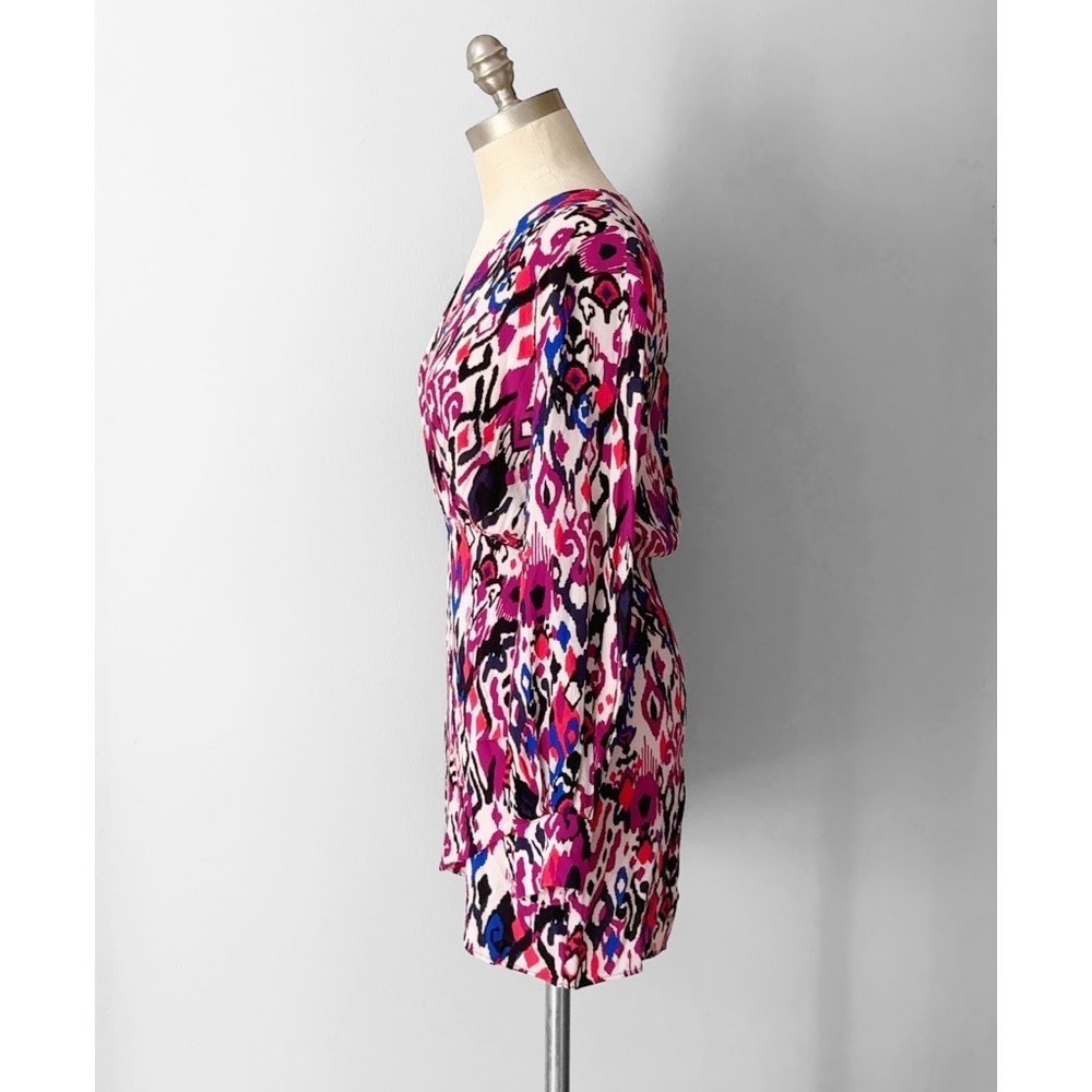 Zara Women’s Autumn Purple Long Sleeve Mini Dress Size M - Picture 4 of 7